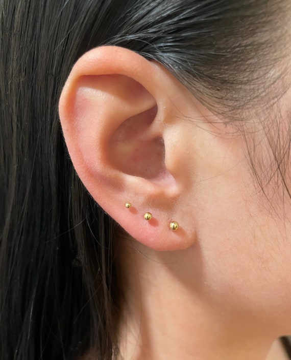 Tiny stud earring sale set