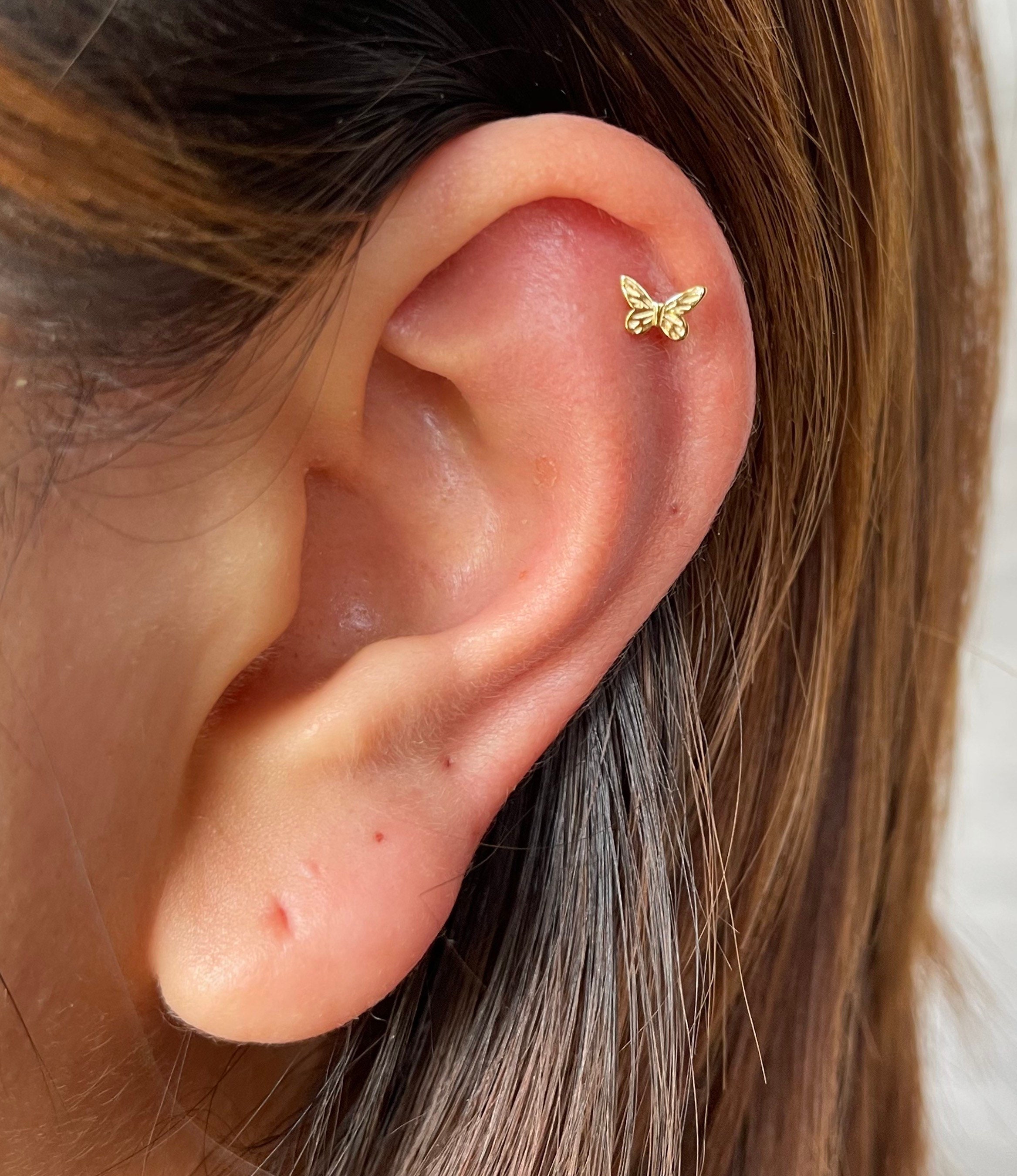 Sterling silver earrings for sale top of ear