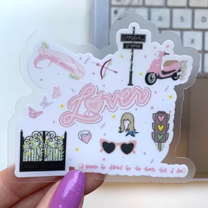 Taylor Swift Lover Era Pocket Sticker for Sale by RadRoseRhapsody