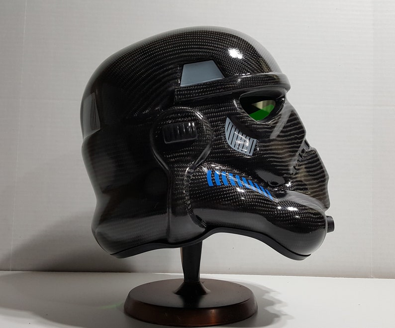 Carbon Fiber Stormtrooper Helmet Etsy