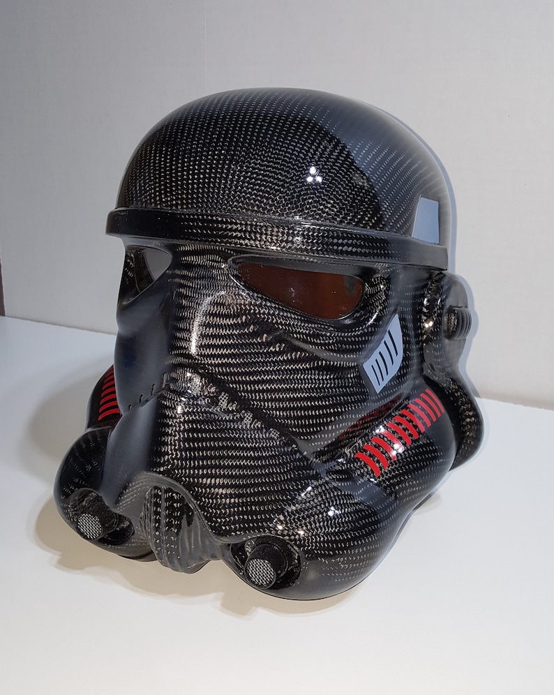 Carbon Fiber Stormtrooper Helmet | Etsy