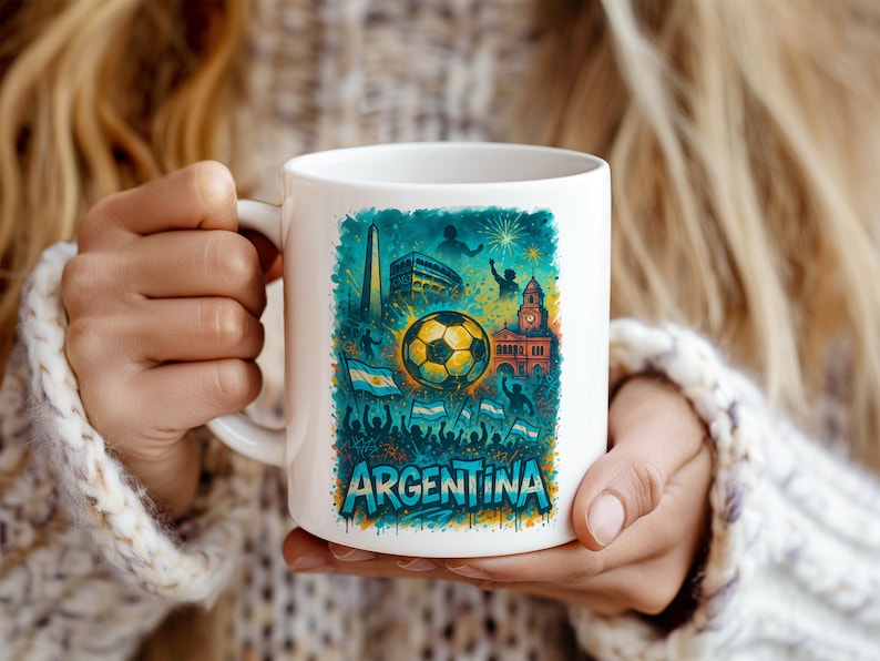 Imágenes prediseñadas PNG de fútbol argentino: Arte del estadio de Buenos Aires (descarga digital) imagen 3