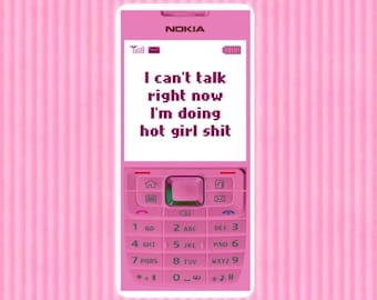 Pegatina rosa para teléfono Nokia