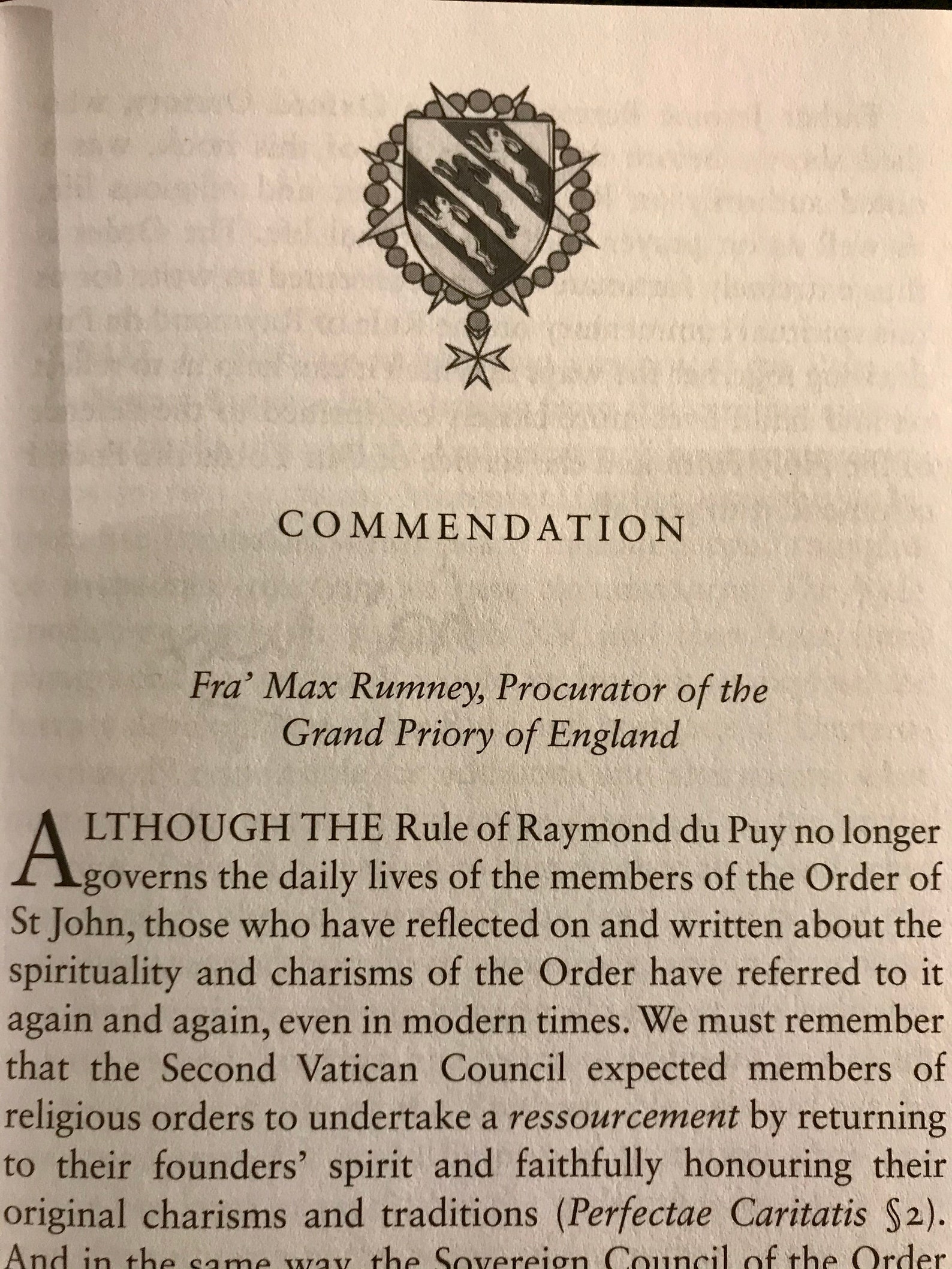 Rule of Blessed Raymond Du Puy Etsy UK