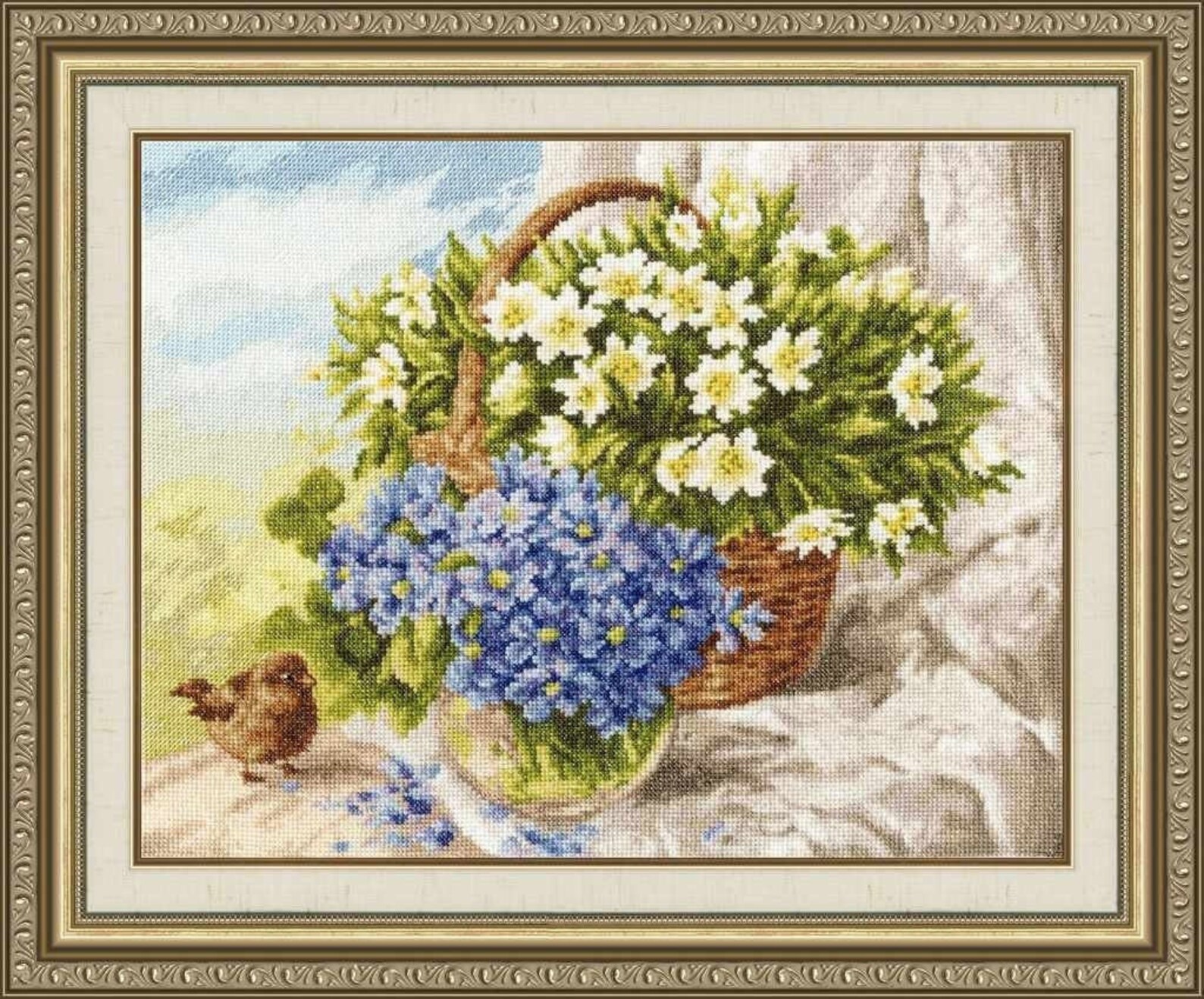 Утренний Букет Золотое Руно Вышивка Купить