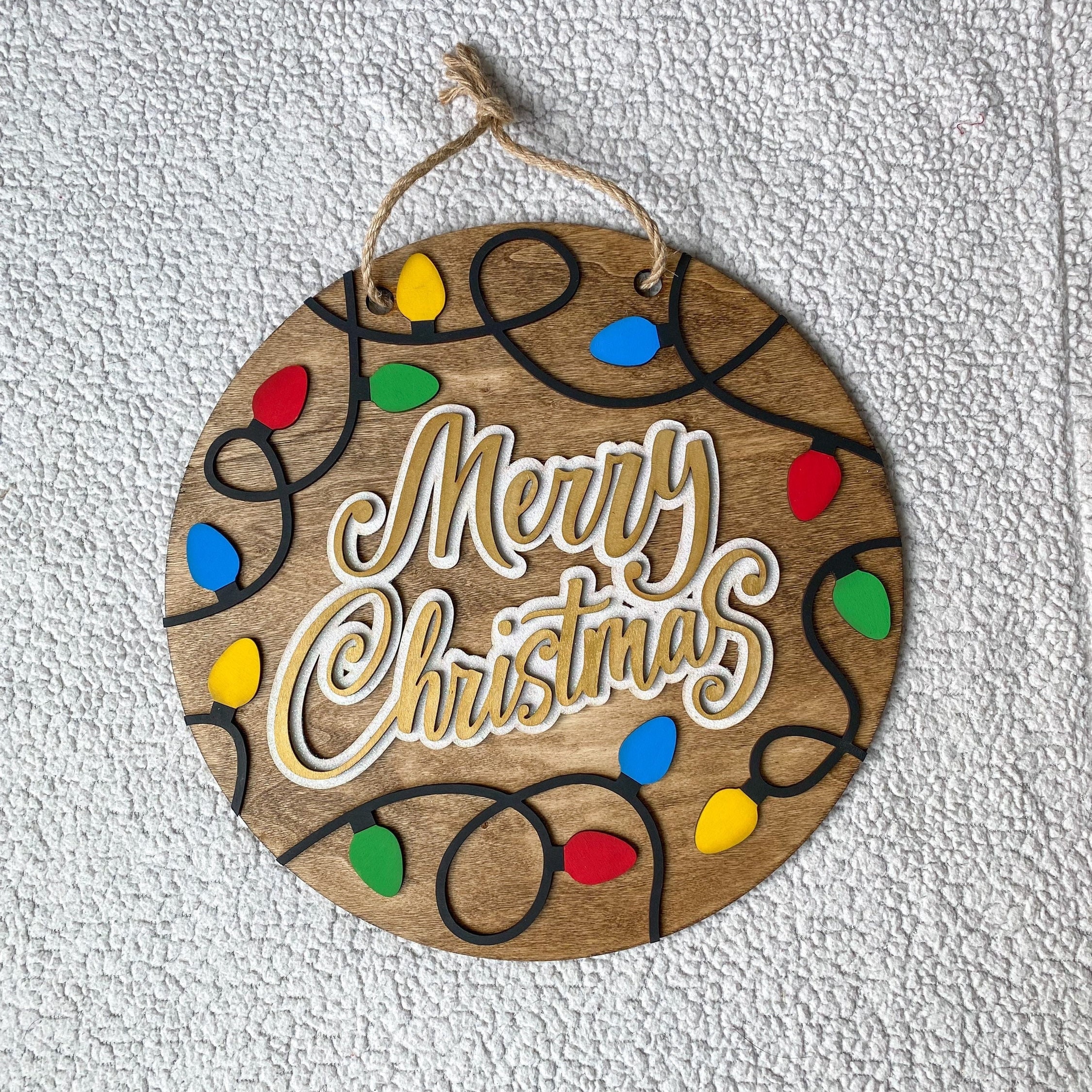 メリークリスマス、クリスマスライトサイン、クリスマスデコレーション