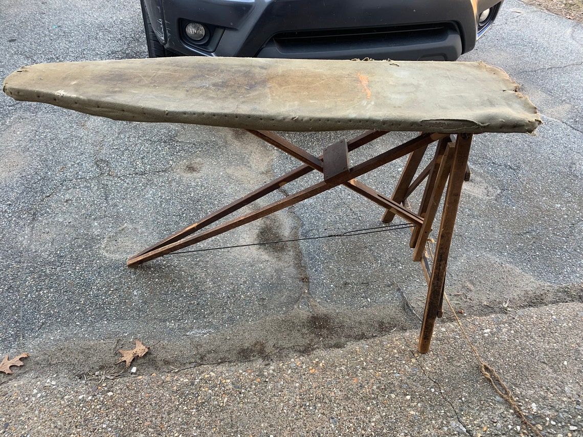 Antique Ironing Board Etsy