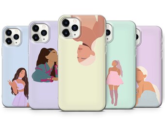 Ariana Grande merch Ariana Cover for iPhone /& Samsung Kawaii Cover Ariana Case Ariana Grande Phone Case Ari case