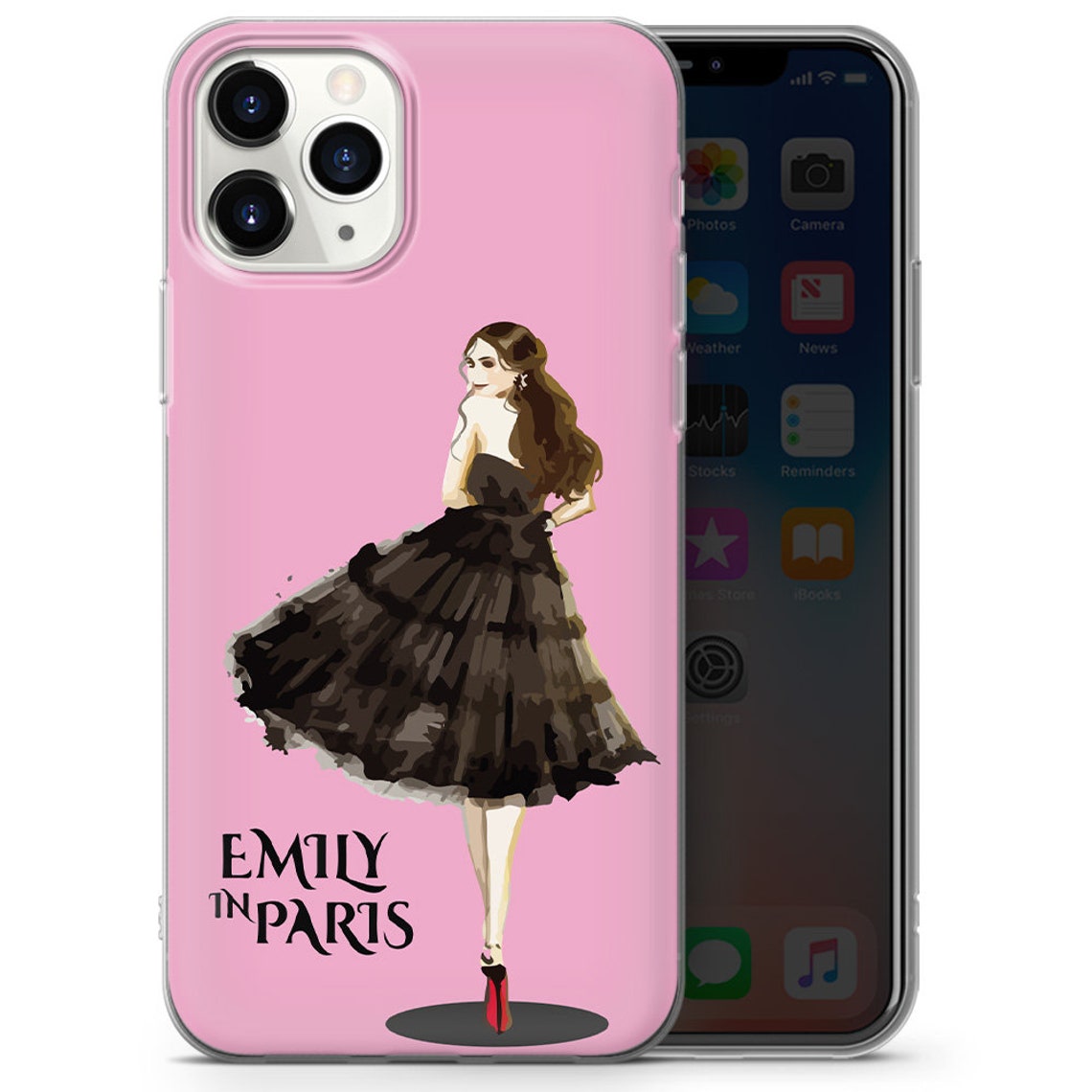 Emily In Paris Phone Case Emily Gifts Cover for iPhone 12 Etsy