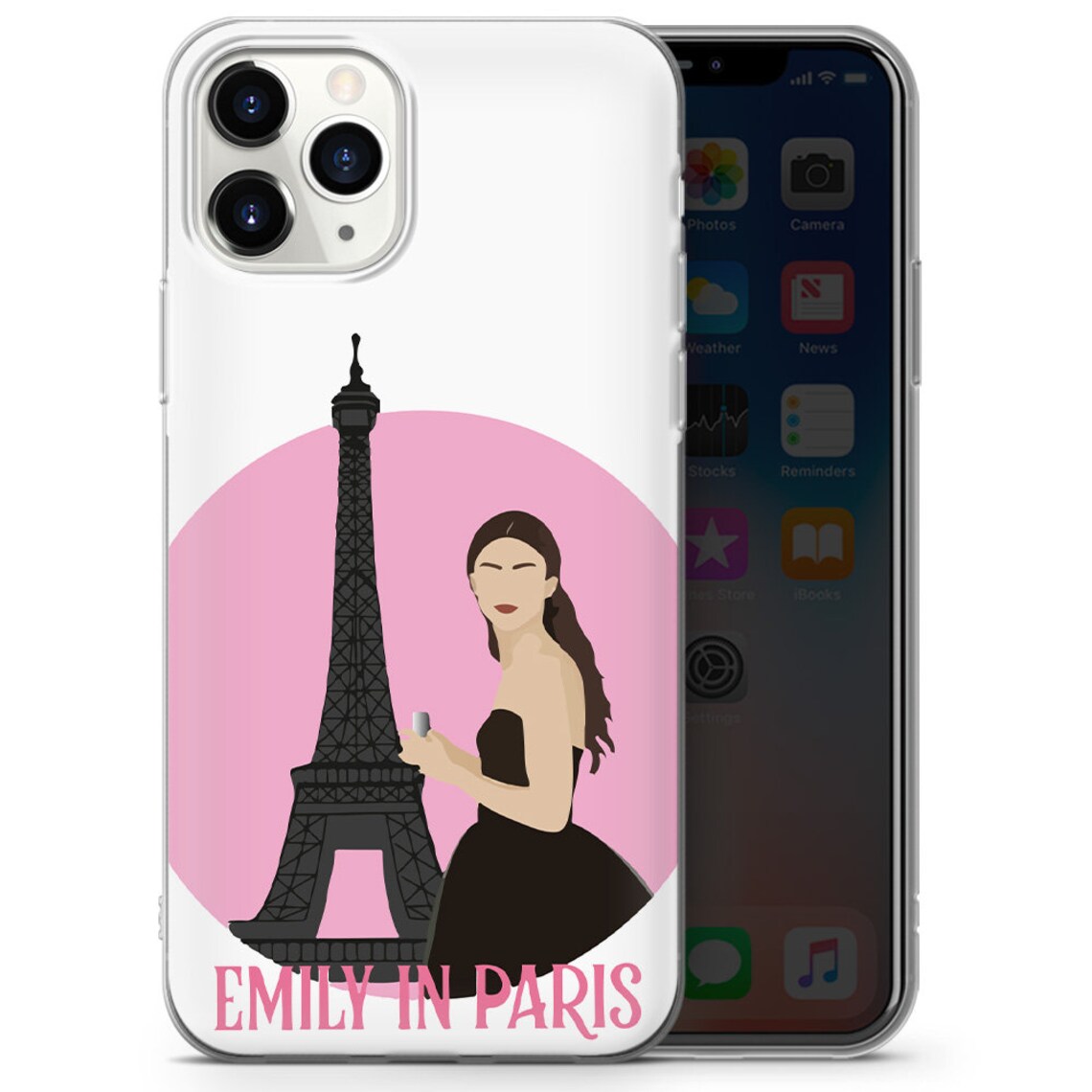 Emily In Paris Phone Case Emily Gifts Cover for iPhone 12 Etsy