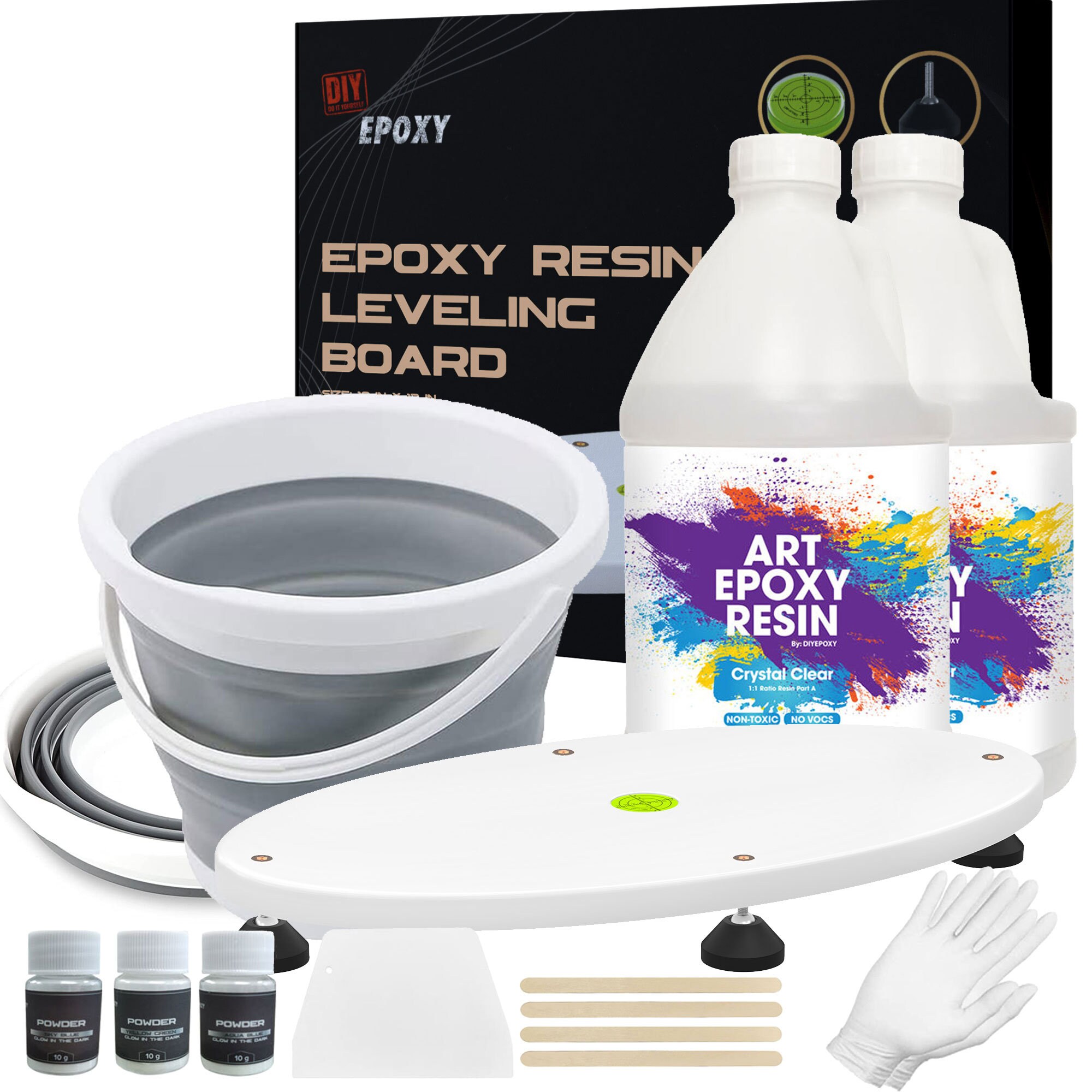 Art Epoxy Resin Kit Crystal Clear Art Resin 11 Ratio for Etsy Canada