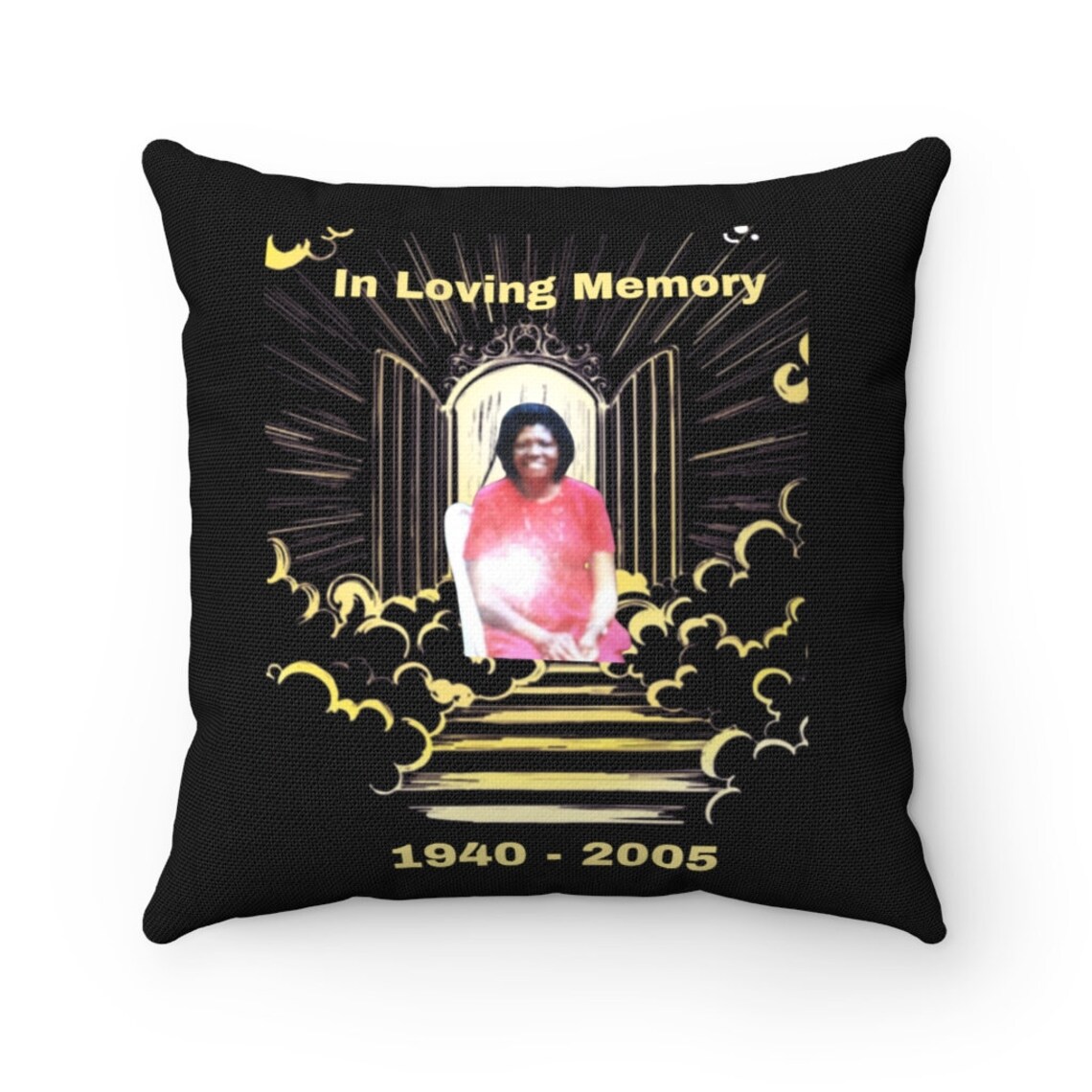 In Loving Memory Pillow Etsy