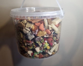 BULK DOG TREATS | huge dog treat bucket | large dog treat tub | bulk buy dog treats | assorted puppy treats | gift for dog mum | dog treats
