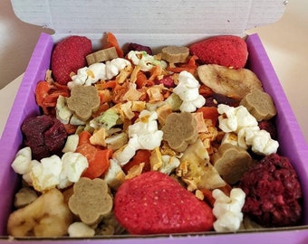 THE FRUITY option: Personalised Dog Treat Graze Box or Barkuterie Board - Perfect for any Occasion - Homemade Letterbox Gift or Bulk Buy