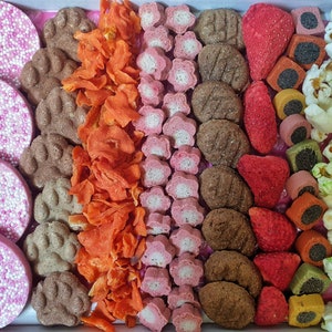 Dog Treat Box, dog birthday treats, gotcha day, puppy treats, for dog lovers, get well soon, letterbox gift, specialty gourmet dog treats