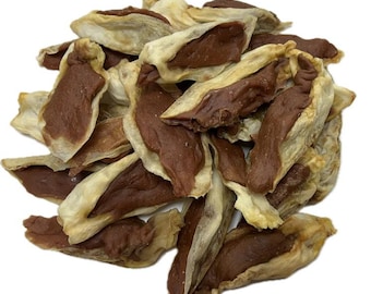 DUCK RABBIT EARS | Natural Dog Treats Pick n Mix | Meat & Fish Dog Chews | High Protein Training Rewards | Bulk-Buy Grain Free | Dog Walkers