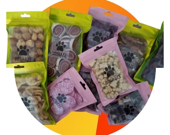 GOTCHA DAY TREATS | Pick n mix dog treats, puppy treats, get well soon dog treat, natural dog treats, grain free treats, doggy birthday gift