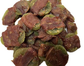 DUCK-WRAPPED KIWI | Natural Dog Treats Pick n Mix | Meat Wrapped Fruit + Veg | Healthy Training Rewards | Bulk-Buy Grain Free | Dog Walkers