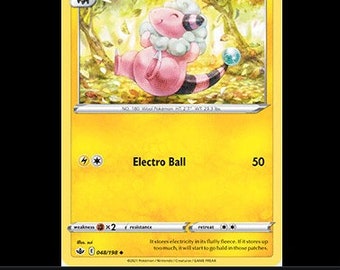 Electric Type Pokemon Card Flaaffy From Sword and Shields Chilling Reign With a Good Card - Etsy Electric Type Pokemon Card Flaaffy From Sword and Shields Chilling Reign With a Good Card - Etsy