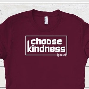 Choose Kindness Please, Positivity Shirt, Inspirational Shirt, Humanity Shirt, Please Shirt, Kindness Shirt