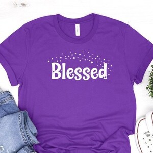 Blessed T-Shirt, Thankful Shirt, Grateful Shirt, Thanksgiving, Christian Shirt, Bless, Blessed