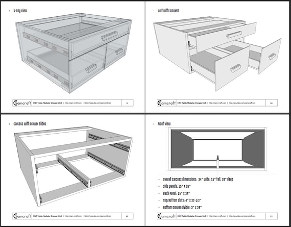 CNC Table Woodworking Plans - Instant Download | Shapeoko Pro XXL