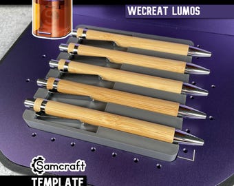WeCreat Lumos Pen Jig: Multi-Pen Laser Engraving Tool