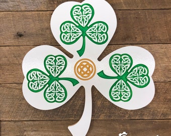 Shamrock CNC Sign Project Plan & Cut Files - Instant Download (svg, dxf, eps, pdf, art) Carveco Shapeoko X Carve Onefinity CNC Woodworking