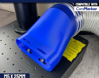 Low-Profile-Dämpfer: ComMarker M5 x 25 mm Galvo-Laser