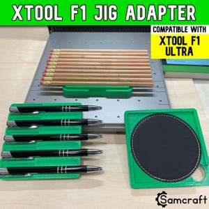 Adaptador de plantilla: xTool F1 a F1 Ultra, placa de plantilla xTool, adaptador de plantilla para xTool F1, plantilla láser F1 Ultra, placa de montaje, Samcraft