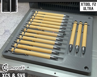 xTool F2 Ultra Pen Jig: Accesorio de grabado láser de 15 puntas
