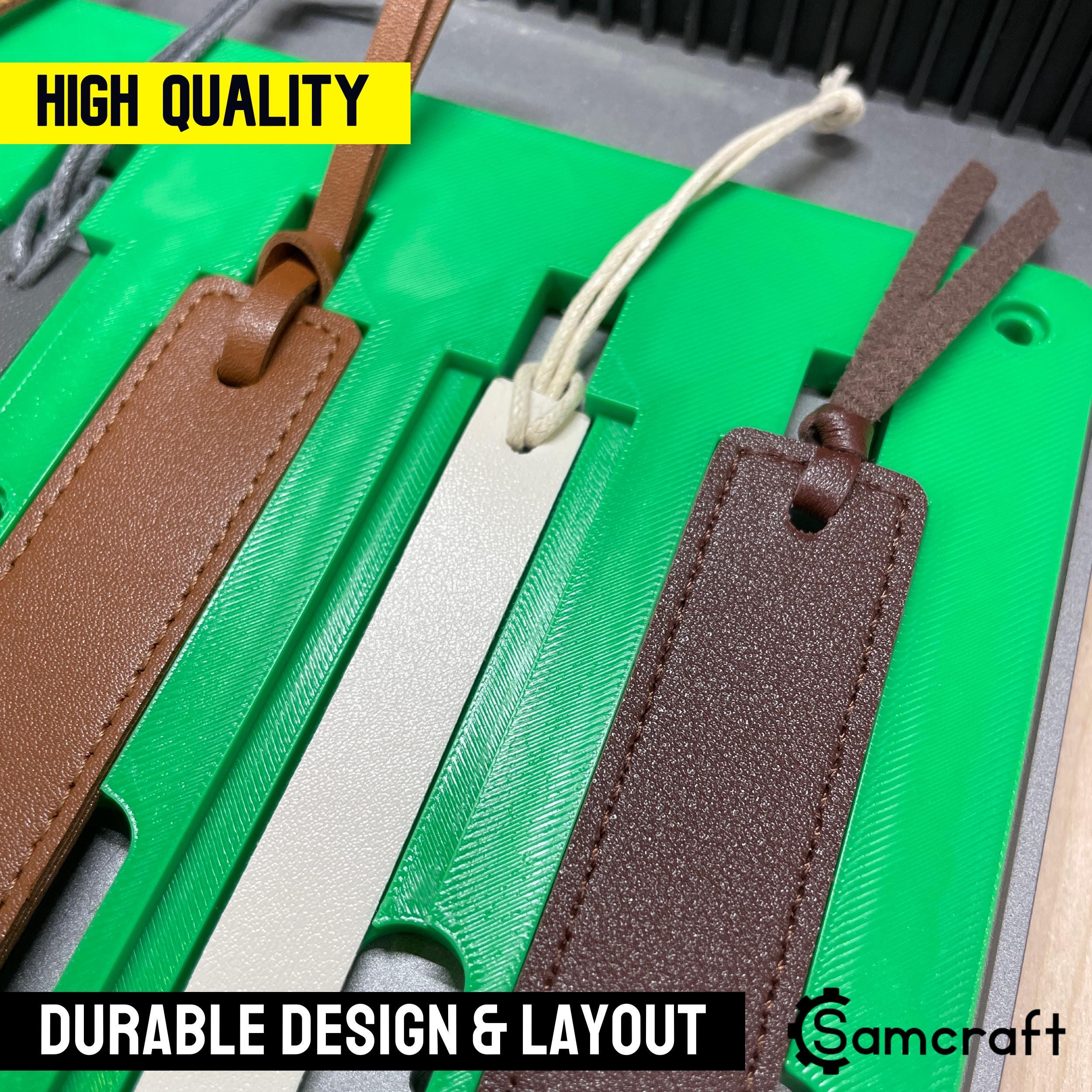 Xtool F1 Ultra Leather Bookmark Jig: Laser Engraver Alignment (XCS ...