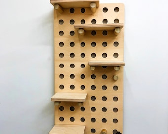CNC Pegboard Wall Organizer Project Plan & Cut Files (Digital Download)