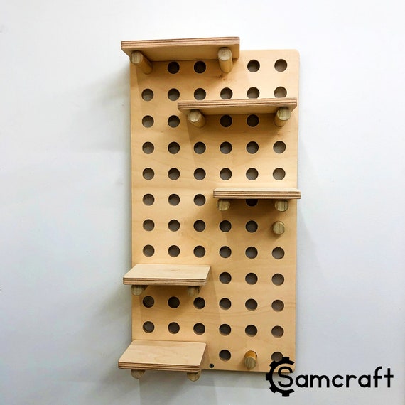 CNC Pegboard Wall Organizer Project Plan & Cut Files (Digital Download)