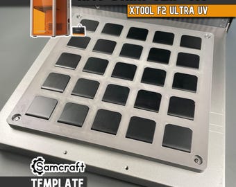 Plantilla para sujetar el ala del sombrero xTool F2 Ultra UV
