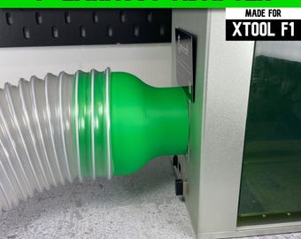 xTool F1-Abluftschlauch 4-Zoll-Adapter, Rauchabsaugung