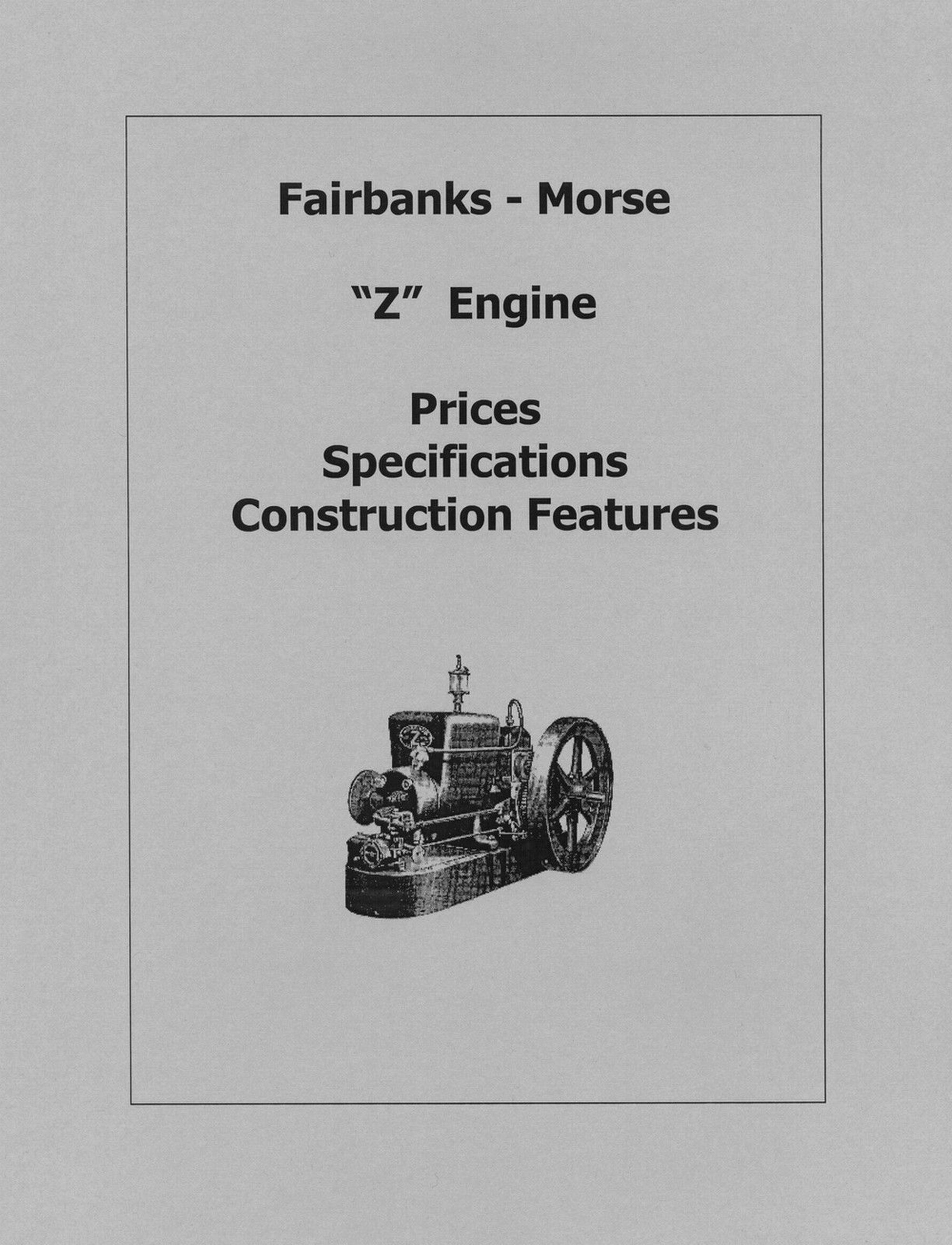 Fairbanks Morse Z Engine for sale Only 4 left at 65