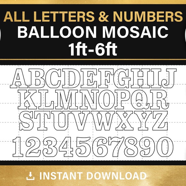 Big Fancy Letters Etsy