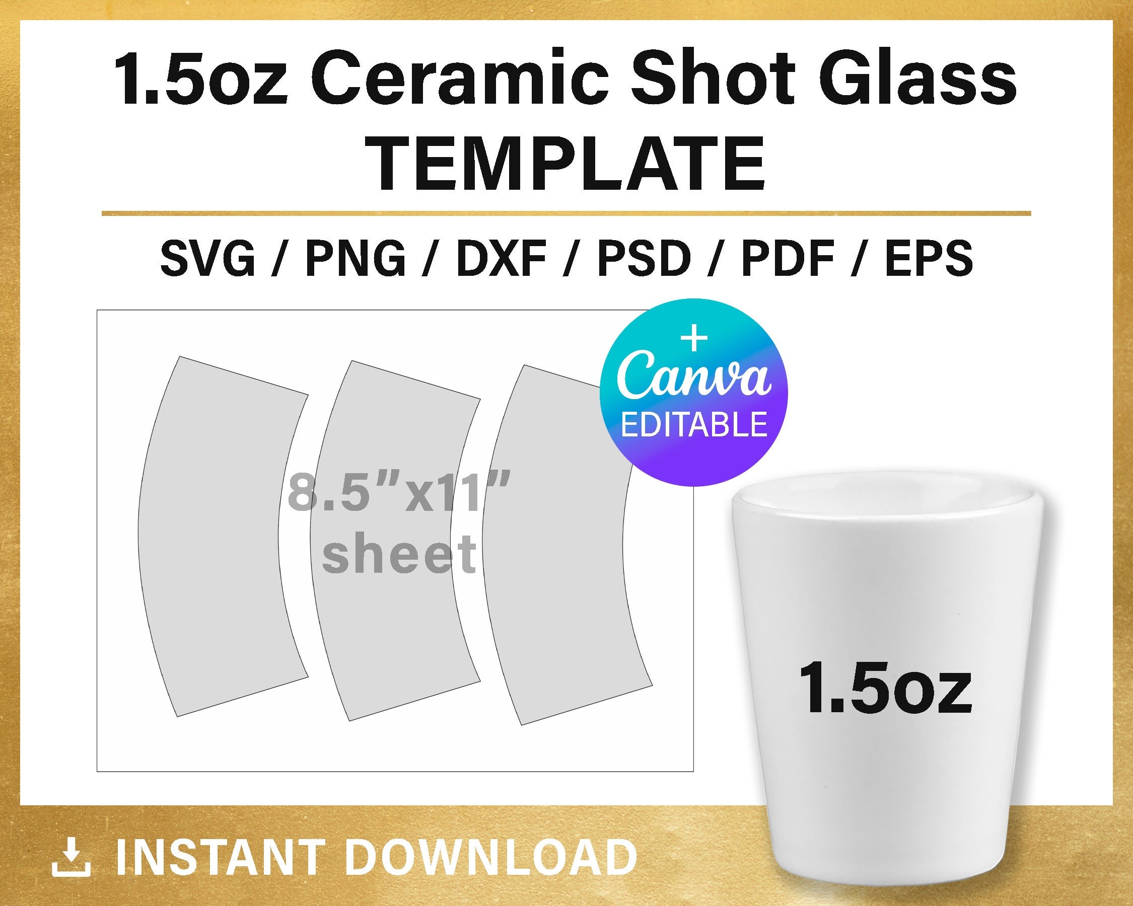 sublimation shot glasses - BFDsupplies