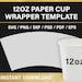 Bundle Paper Cup BLANK Template 4oz 8oz 9oz 12oz 16oz - Etsy