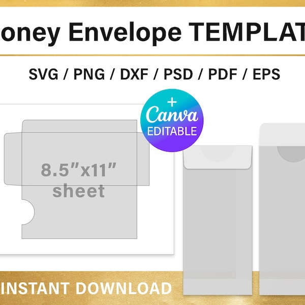 Money Envelope - Etsy