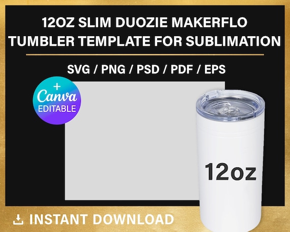 makerflo 25 Pack 20 Oz Skinny Slim Sublimation Blank Tumbler with