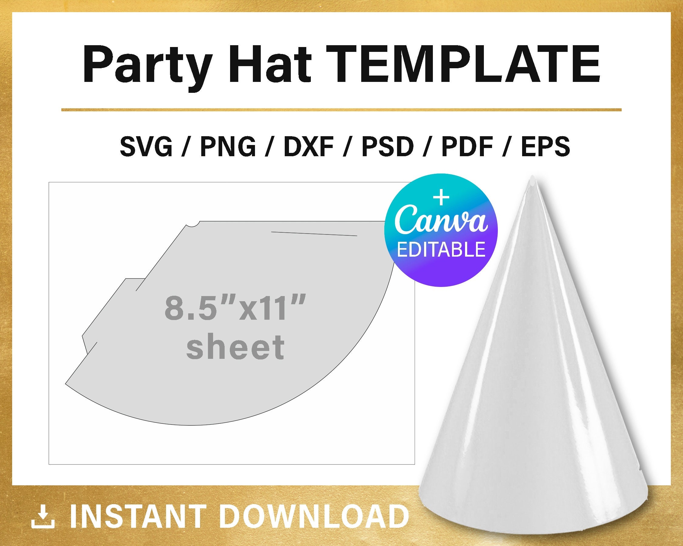 Party Hat Template