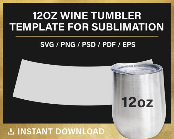 12 oz Stainless Steel Sublimation Wine Tumbler | Coastal Business
