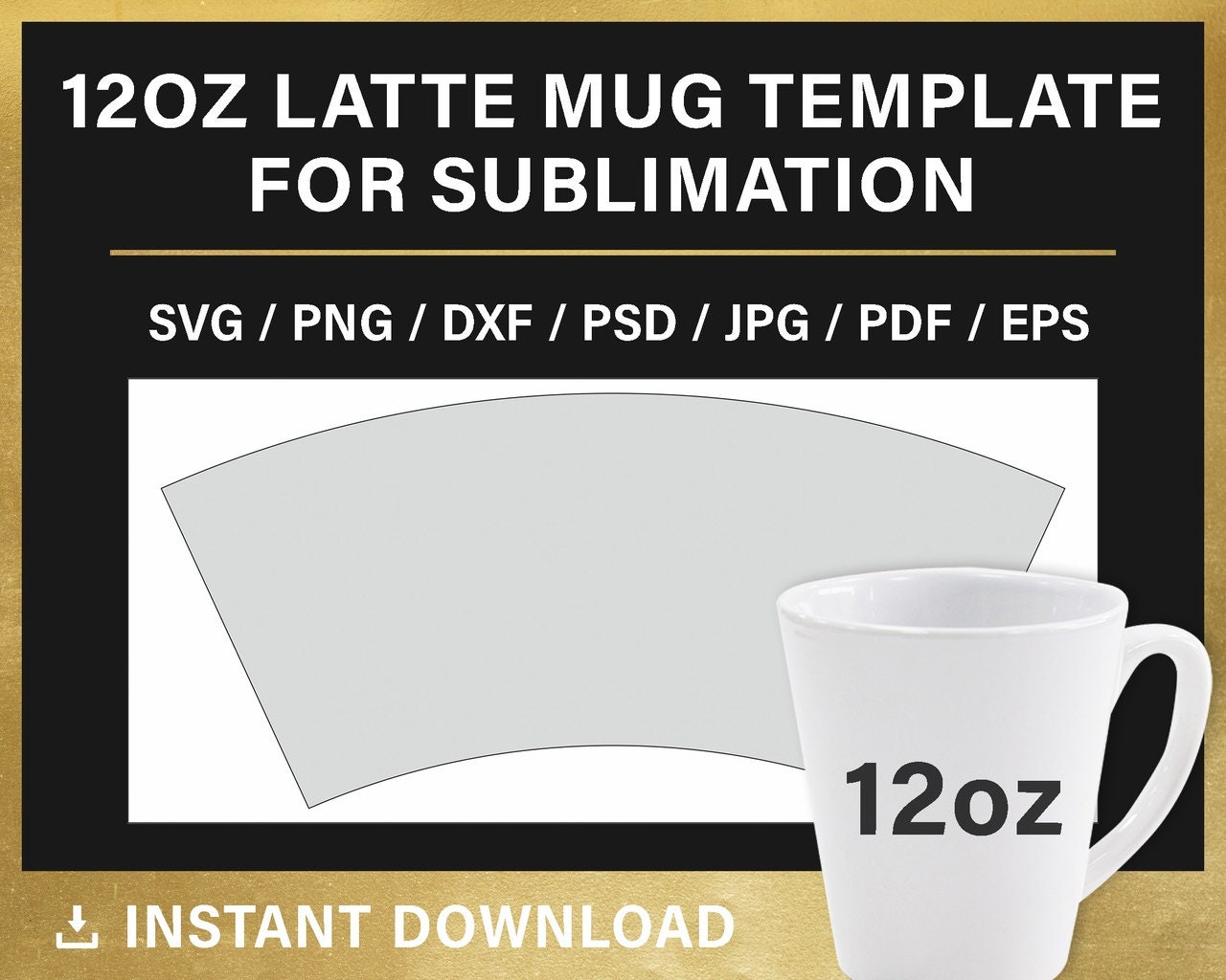 Camo Mug Sublimation Bundle Mug Wrap Designs (1318509)