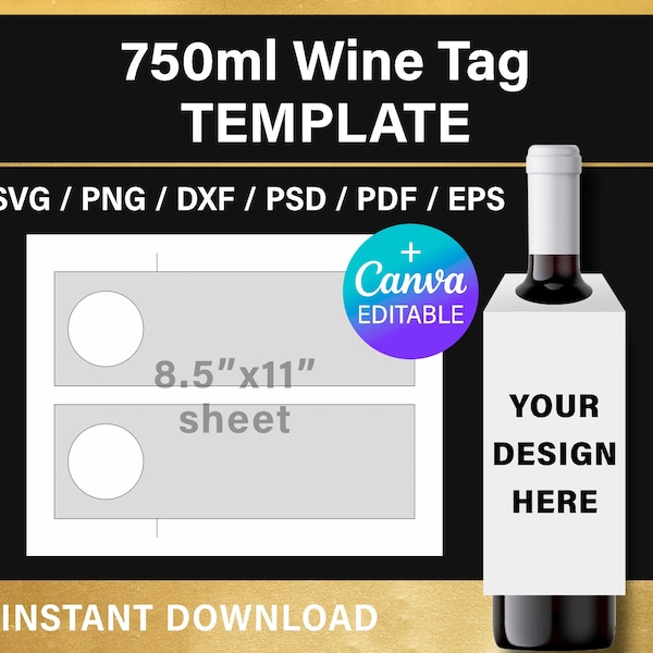 Wine Tags - Etsy