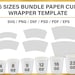 Bundle Paper Cup BLANK Template 4oz 8oz 9oz 12oz 16oz - Etsy
