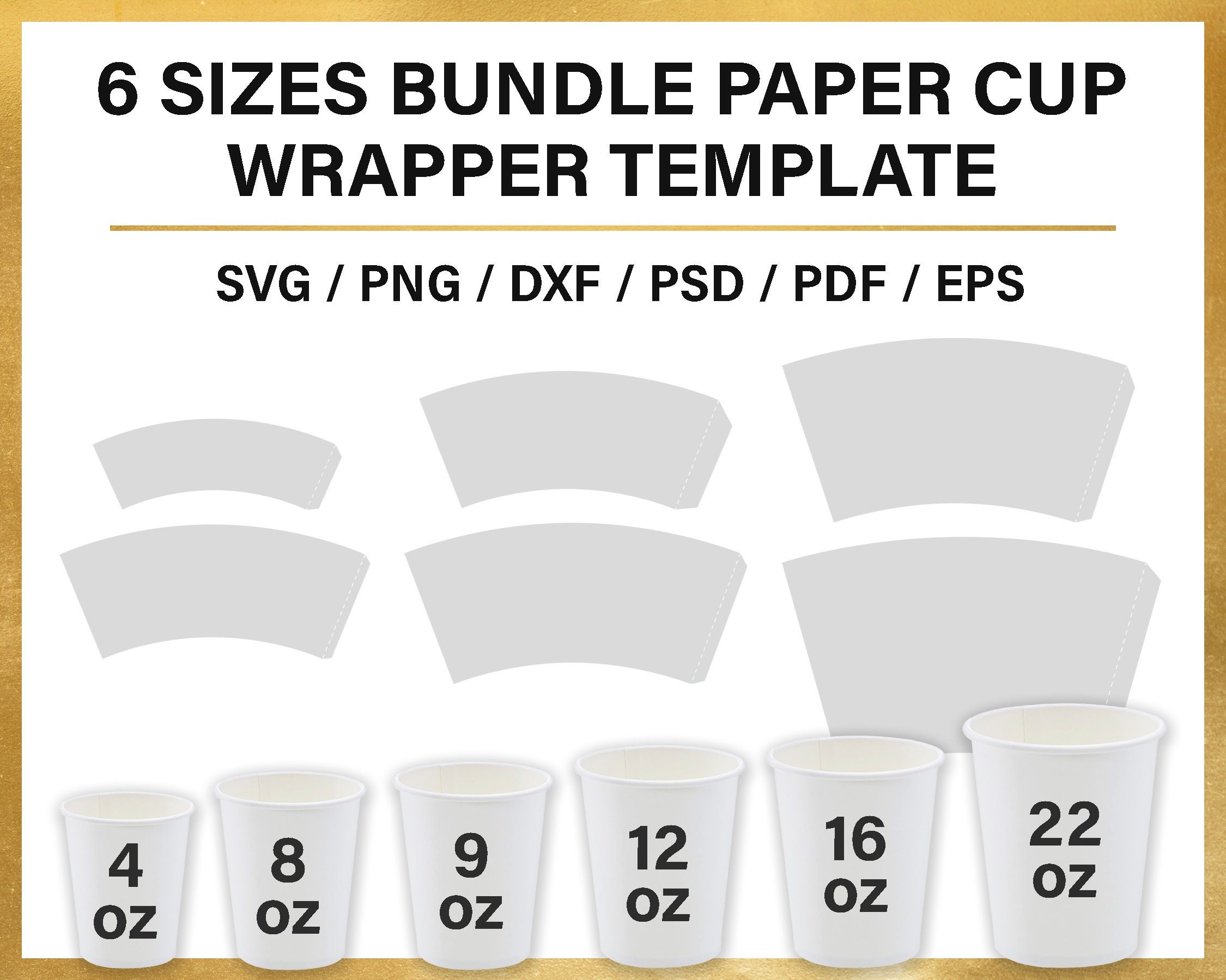 6oz/8oz/12oz Double Wall Blank Paper Coffee Cup - China Coffee Cup and  Paper Cup price