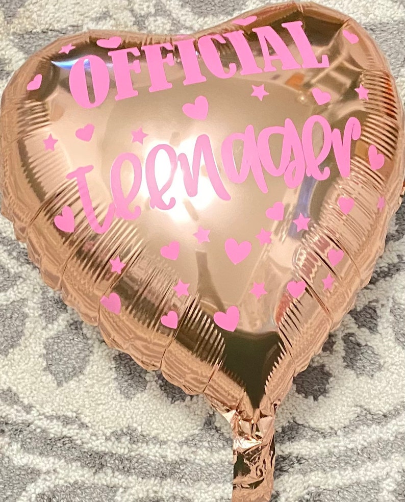 Custom Balloon Birthday Party Favors Anniversary Wedding Rose Gold Party Favors Celebrate
