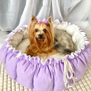 Dog Bed and Mat 2 in 1 ***Sewing Pattern Tutorial*** -  Pet Bed Pattern DIY for Dogs and Cats - PDF File